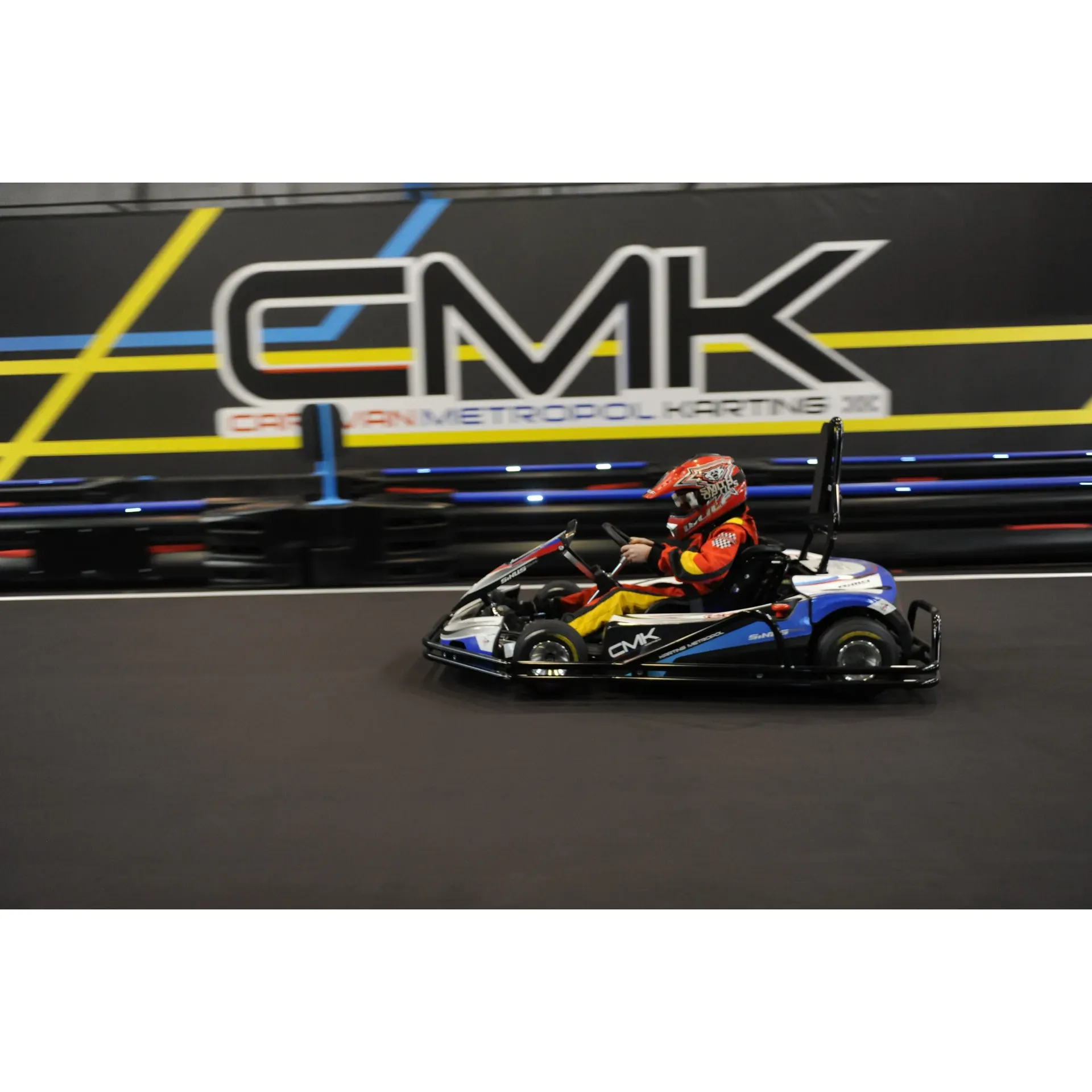 CMKarting stands out as a thrilling destination for karting enthusiasts, offering an adrenaline-packed experience with its exceptional and potentially unique multilevel track in Prague. The facility boasts high-performance karts that are both powerful and exhibit excellent track adherence, ensuring a thrilling and safe ride.

The ambiance at CMKarting is highly praised, creating the perfect environment for an unforgettable experience. Staff at this venue are recognized for their friendly and helpful nature, providing guests with special attention towards safety, ensuring that every visit is both enjoyable and secure.

Adding to the excitement, CMKarting features a professional, well-maintained space, complete with newly designed karts and a cutting-edge electric fleet. Their sophisticated display and timing system elevate the racing experience, allowing racers to track their performance and improve their lap times with every circuit.

Beyond the race track, CMKarting caters to guests with additional amenities, including complimentary use of lockers, to safeguard personal belongings. The on-site restaurant presents a delightful culinary experience with tasty hand-crafted chips-crisps and an above-average menu to replenish energy after the rush of racing.

Moreover, CMKarting is recognized as an excellent choice for both kids and adults, making it a must-visit destination for family outings, friendly gatherings, or corporate events looking for an exhilarating escapade. Whether you're an experienced racer or new to the sport, CMKarting delivers an exceptional karting experience in the heart of Prague. Description by ChatGPT.