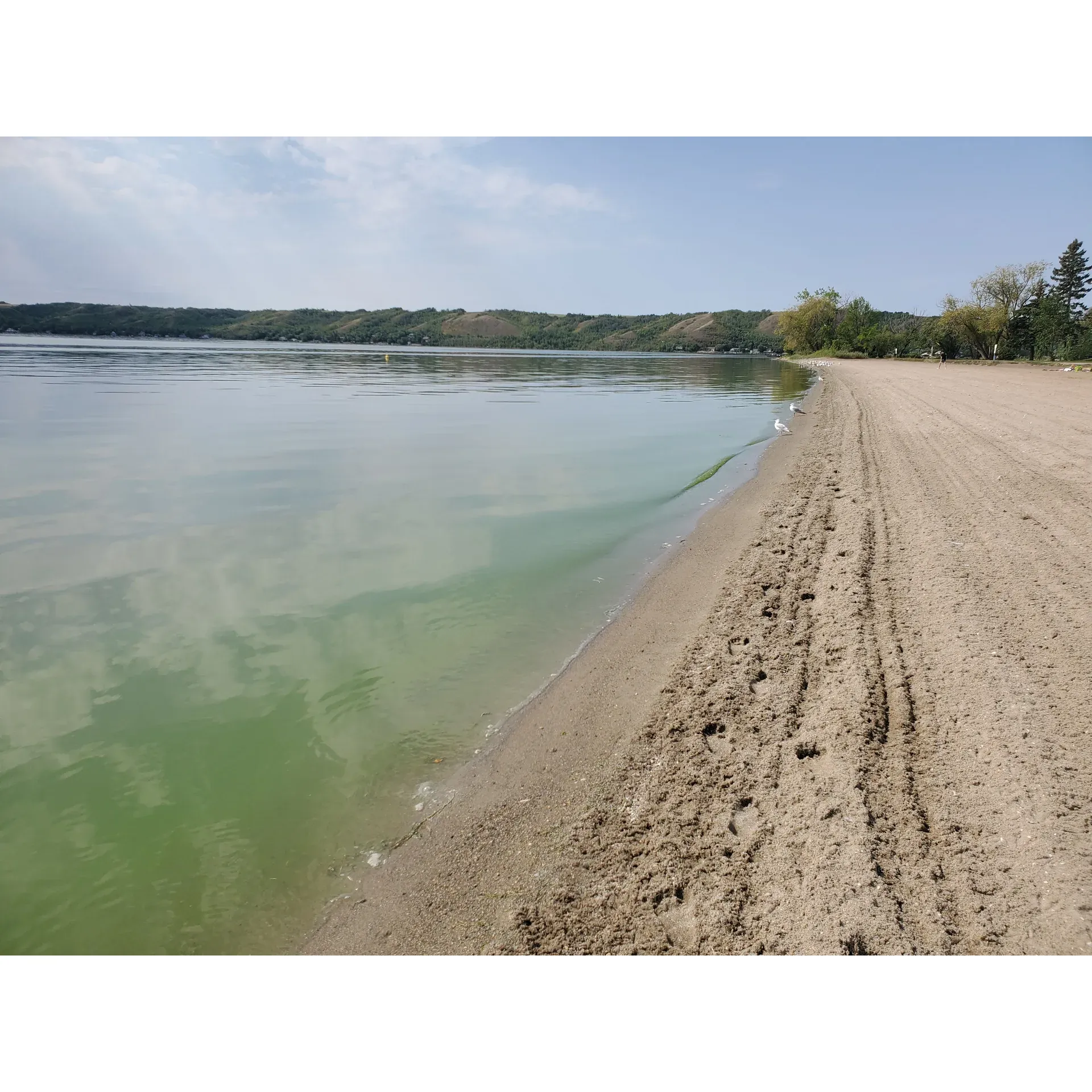 Katepwa Beach is a popular summer destination located in the Qu'Appelle Valley of Saskatchewan, Canada. It is situated on the shores of Katepwa Lake, offering beautiful sandy beaches and crystal-clear waters for swimming, boating, and other water activities. The area is also known for its picturesque sunsets and stunning views of the surrounding hills.

Visitors to Katepwa Beach can enjoy a range of recreational opportunities, including hiking, fishing, golfing, and bird-watching. The local community also hosts various events and festivals throughout the summer, attracting residents and tourists alike. Amenities in the area include picnic areas, playgrounds, and shops selling ice cream and beach gear, making it a family-friendly destination for a day trip or weekend getaway. Description by ChatGPT.