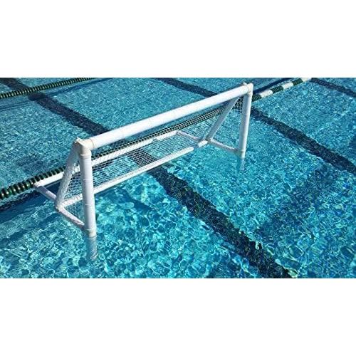 The Airgoal USA Waterpolo Goal measures 10 feet in length and 3 feet in height, making it ideal for recreational water polo games in pools or open water. The goal is designed for leisure use, offering a fun and competitive way to play water polo with friends and family.
