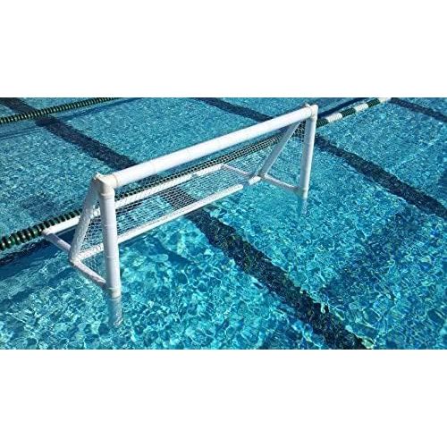 The Airgoal USA Waterpolo Goal measures 10 feet in length and 3 feet in height, making it ideal for recreational water polo games in pools or open water. The goal is designed for leisure use, offering a fun and competitive way to play water polo with friends and family.