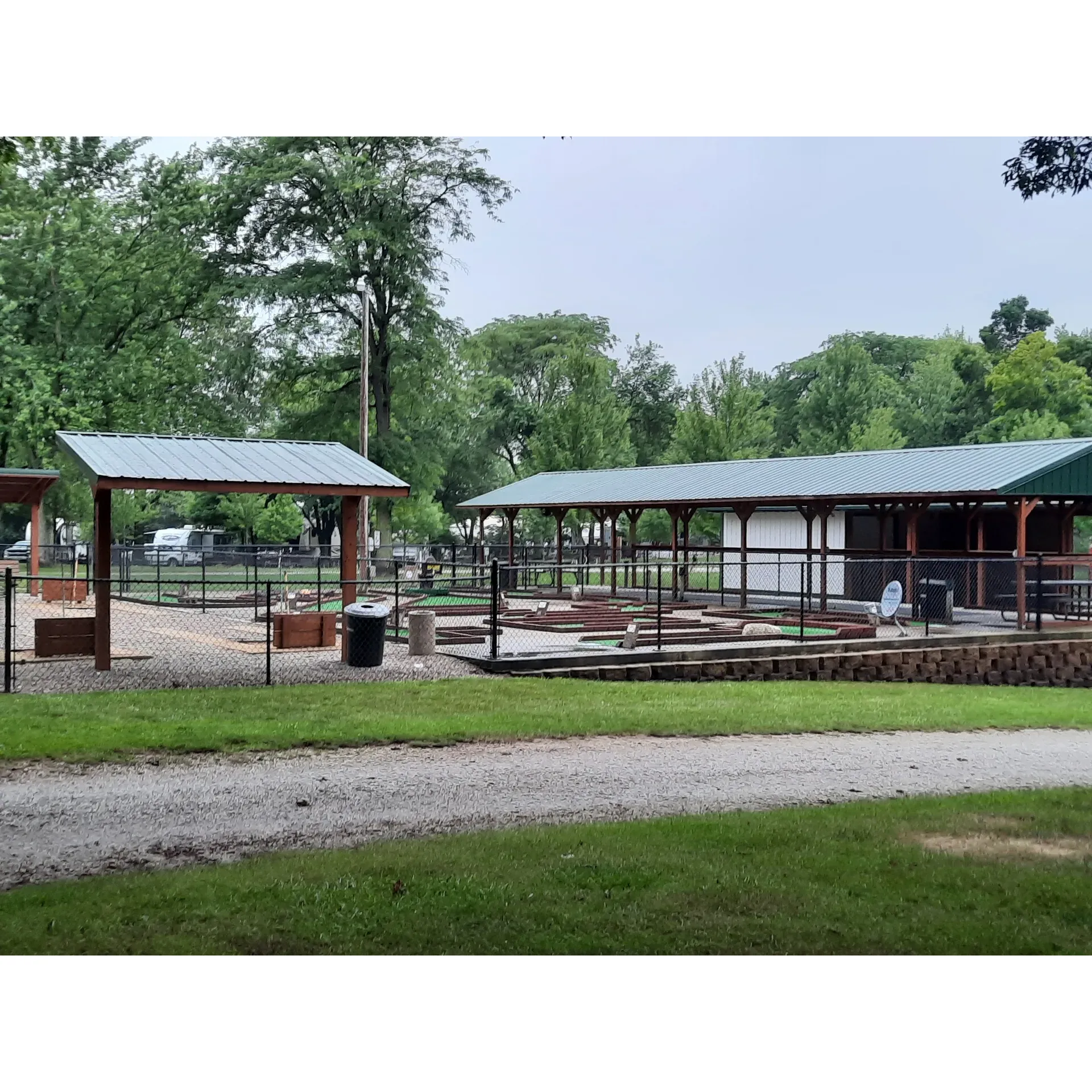 Hickory Hill Campground offers a tranquil retreat for both the traveling and seasonal camper, providing a harmonious blend of leisure and activity. Visitors cherish the camp's atmosphere, where the warmth of a friendly community shines through, thanks in no small part to the exceptional hospitality provided by staff members like the wonderful Michelle, whose service leaves a lasting impression.

Accommodating a variety of camper sizes, the campground features pull-through sites that are adequately long for most vehicles. The convenience and ease of setup these sites offer cannot be overstated, allowing guests to transition from the road to relaxation without hassle.

Embracing a laid-back vibe, Hickory Hill is more than just a campsite; it is a little 'community' amidst nature. Many longstanding guests have crafted unique seasonal setups, adding character and a sense of home to this outdoor haven. The camaraderie among the campers enriches the experience, creating an environment where new stories are shared and memories made.

Beyond the campground, explorers can indulge in local flavors and treasures. A short drive to El Paso provides access to delightful antique stores, perfect for a treasure hunt of vintage finds. Additionally, the area promises to tantalize taste buds with great Mexican cuisine that speaks to the culture and culinary skill of the region.

As a travel stop, Hickory Hill offers a peaceful alternative route, helping voyagers avoid the bustling Chicago area traffic and providing a serene pause on their journey through the Midwest. For those seeking an intimate and friendly camping experience, Hickory Hill Campground emerges as a charming choice, inviting guests to linger longer and immerse themselves in the simple pleasures of camp life. Description by ChatGPT.