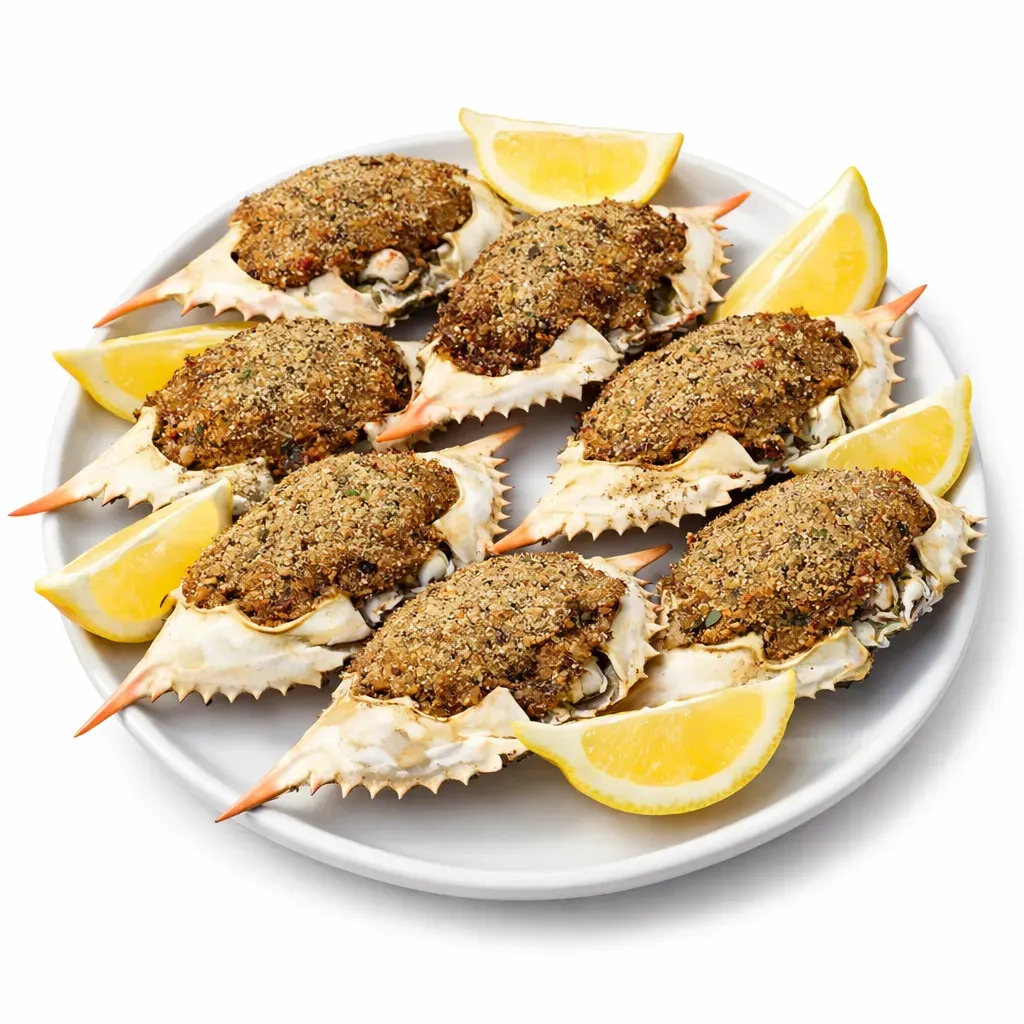 Experience the vibrant flavors of New Orleans with this delightful Stuffed Crabs recipe by Charlie Andrews, a native of the city known for its rich culinary heritage.