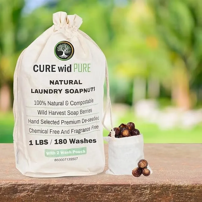 Cure wid Pure Organic Soap Nuts - Discover the Benefits of Cure Wid Pure Organic Soap Nuts for Eco-Friendly Laundry 