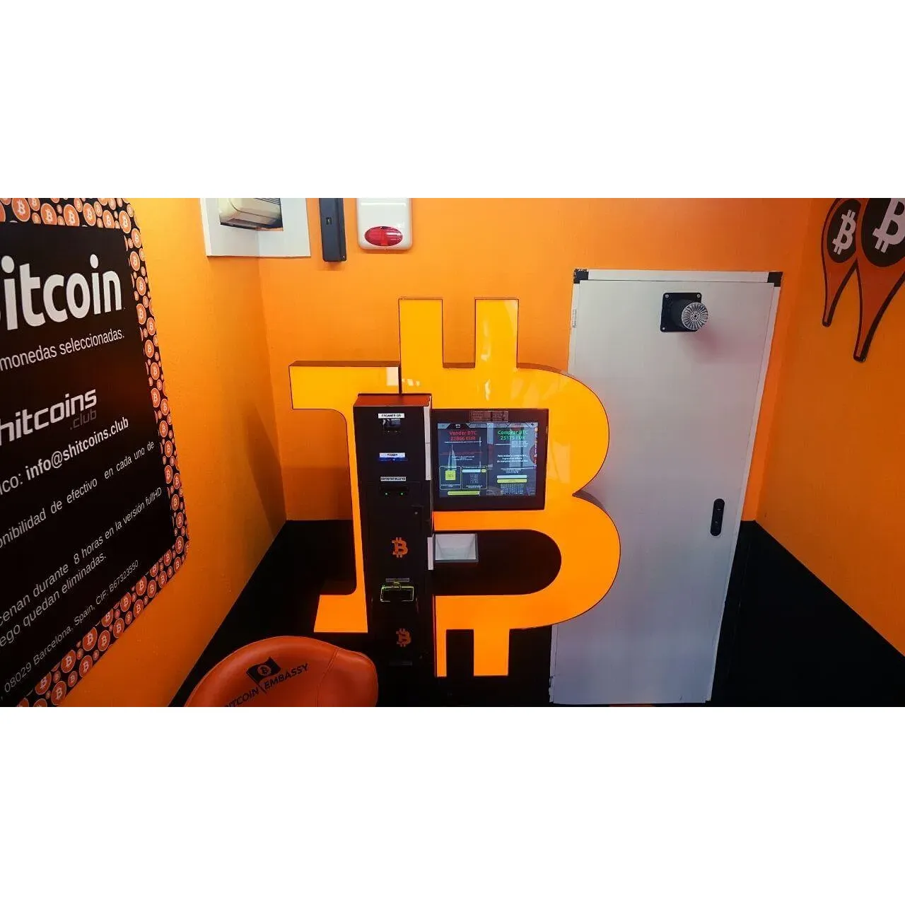 Cajero Bitcoins - Shitcoins.club is a recognized provider of cryptocurrency services, catering to the growing demand for digital transactions. Their Bitcoin ATMs are applauded for offering a seamless user experience, attracting customers who are looking for swift and uncomplicated access to cryptocurrencies. Customers appreciate the innovative approach taken by the company, ensuring a service that is both handy and user-friendly, thereby contributing positively to the cryptocurrency landscape in the local area.

The ATMs have earned commendation for their speedy transaction capabilities, allowing for super-fast withdrawals which are ideal for users who value efficiency and time. Patrons have endorsed the services provided by Cajero Bitcoins - Shitcoins.club, describing their experiences as excellent and even going so far as to recommend them to others, which signifies a high level of satisfaction. People find the process of using the Bitcoin ATM to be quick and straightforward, reinforcing its appeal to both new and seasoned cryptocurrency users.

Overall, Cajero Bitcoins - Shitcoins.club is continually meeting the needs of its customers by providing a reliable and expeditious service that enhances their experience in the digital currency market. Their commitment to maintaining a favorable service is evidenced by the positive feedback from clients who have expressed satisfaction with the convenience and efficiency of the company’s Bitcoin ATMs. Description by ChatGPT.