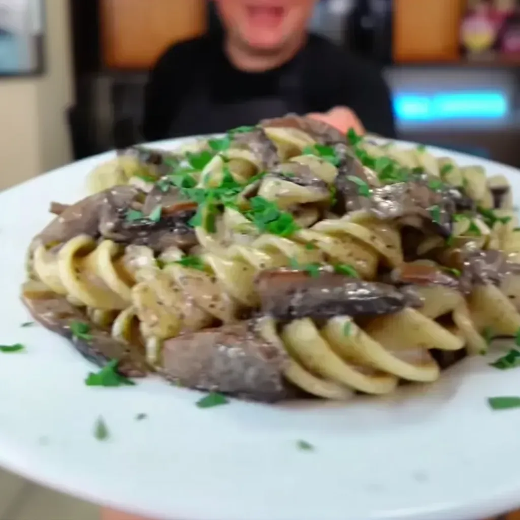 Truffle and Portobello Pasta image