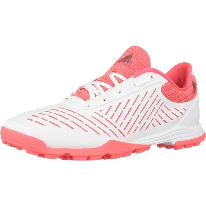 The adidas Women's W Tech Response Golf Shoe is designed for female golfers looking for a comfortable and stylish footwear option on the course. With a lightweight and breathable construction, these shoes provide all-day comfort and support during long rounds of golf.