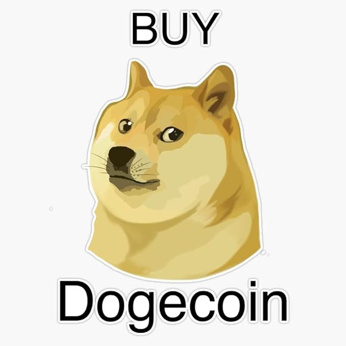 The Dogecoin sticker is a vinyl bumper sticker decal that is waterproof and measures 5 inches in size. The sticker features the iconic Dogecoin logo, making it a perfect accessory for supporters and enthusiasts of the popular cryptocurrency.