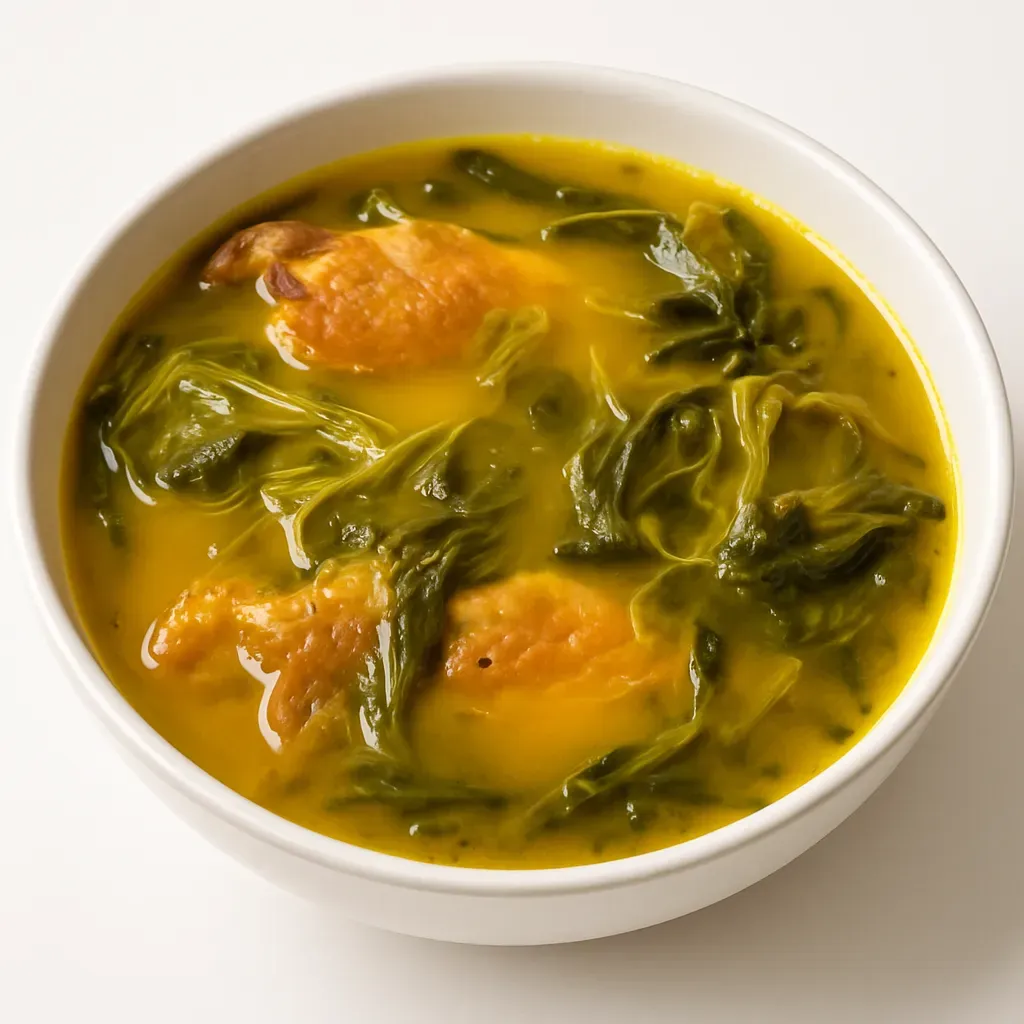 A classic dish from Paraense cuisine in Brazil, featuring tender duck pieces simmered in tangy tucupi broth with jambu leaves for an authentic Amazonian flavor experience.