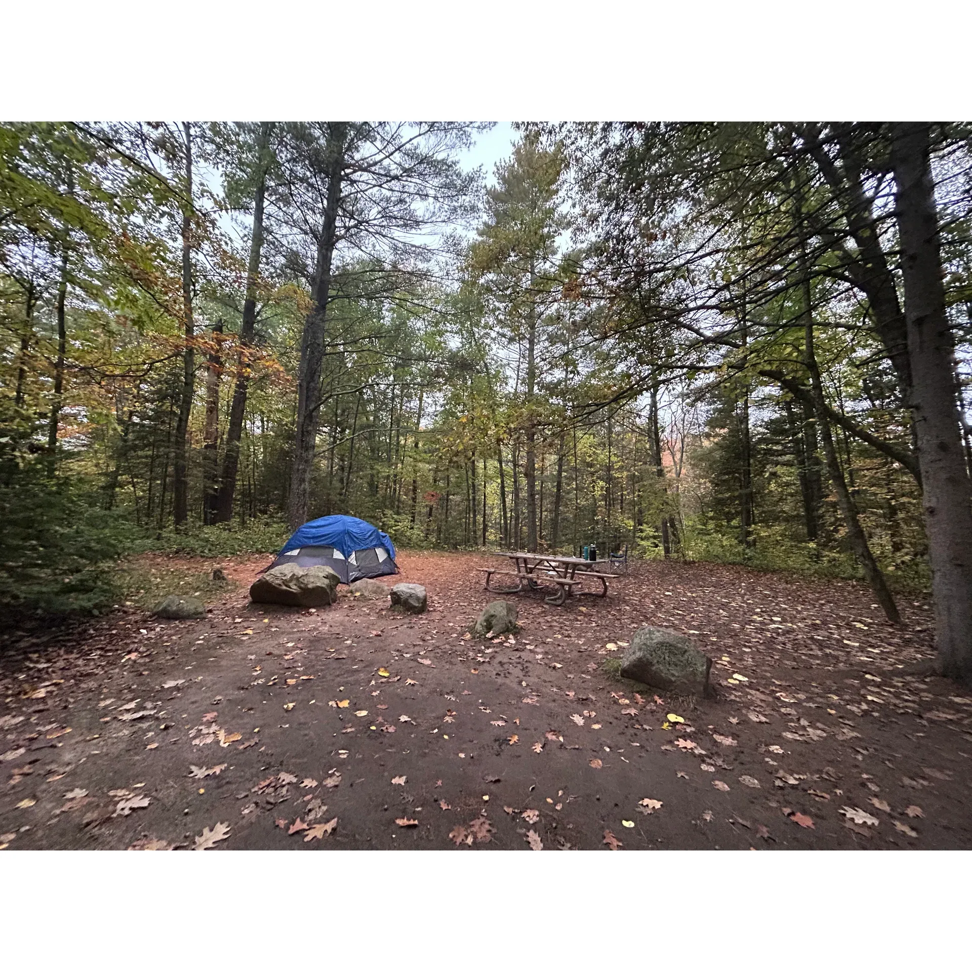 Bagley Rapids Campground offers an idyllic outdoor retreat for nature lovers and adventure enthusiasts alike. This superb camping destination boasts spacious sites with ample room to relax and enjoy the tranquility of the surrounding environment. The meticulously maintained bathrooms provide guests with cleanliness and comfort, meeting all essential needs with well-stocked supplies.

Visitors can immerse themselves in the natural beauty of the rapids, which serve as a serene backdrop for a weekend getaway or an extended stay. With the majority of sites offering riverfront access, campers can experience the soothing sounds of flowing water right from their doorstep. The campground hosts demonstrate immense pride and care in preparing each site, ensuring that guests arrive to well-raked spaces and consistently spotless facilities.

The pure, cold water from the solar-powered pumps is a refreshing amenity, further enhancing the rustic charm of the campground. Moreover, its proximity to hiking trails and other attractions in the Chequamegon-Nicolet National Forest makes it an excellent base camp for exploring the outdoors.

For those seeking a retreat from the digital world, Bagley Rapids Campground provides the perfect opportunity to unplug and unwind. With select sites offering seclusion and direct river access, campers can relish in the peacefulness of nature without the interruption of daily life. The availability of on-site water is a convenient touch, while the no-fuss setup encourages visitors to come prepared to sustain their energy needs with propane and generators if necessary.

Quiet hours from 10 pm to 7 am ensure all guests can enjoy a restful night's sleep. The campground operates on a first-come, first-served basis, promoting a fair and equal chance for all to secure their ideal spot. Local amenities within a short drive offer convenience, providing access to supplies and fuel to enhance the camping experience.

Dedicated to preserving the natural setting, the campground maintains a harmonious balance with the environment, thoughtfully managing the landscapes while allowing nature to take its course. For those fortunate to possess a senior citizens pass, the value is unbeexceptional, granting an affordable outdoor escapade.

Bagley Rapids Campground stands out as a cherished destination for returning campers and newcomers alike, who come to create lasting memories amidst the splendor of the great outdoors. Description by ChatGPT.