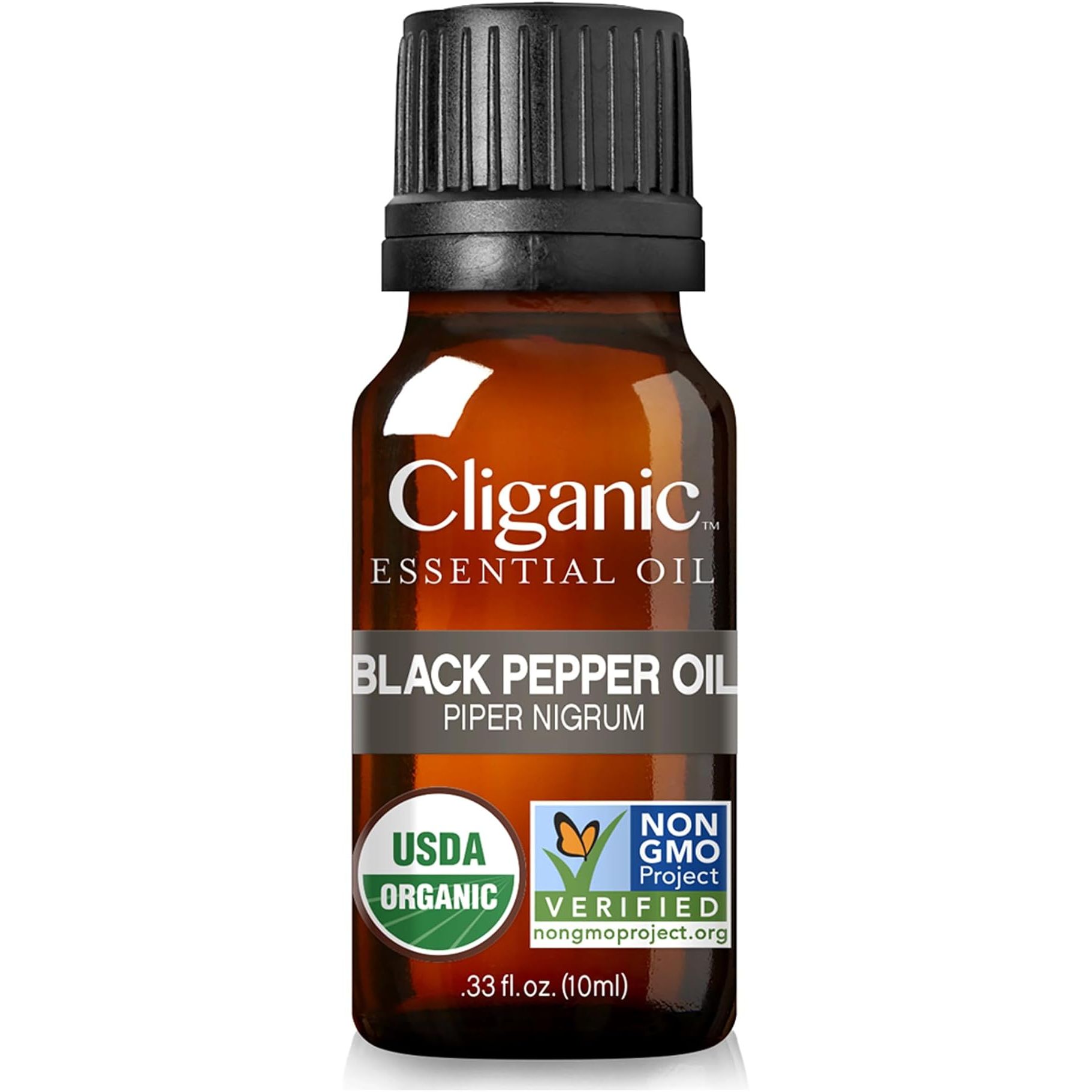 Cliganic Organic Black Pepper Essential Oil is a 100% pure and natural essential oil that is perfect for aromatherapy. It is non-GMO verified, making it a safe and high-quality option for those seeking therapeutic benefits. This essential oil is sourced from organic black pepper plants, ensuring that it is free of harmful chemicals and pesticides.