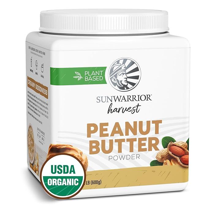 Peanut Butter Powder by Sunwarrior is an all-natural, reduced-fat alternative to traditional peanut butter. With no added sugar, low calories, and low fat, this peanut flour is a healthier option for those looking to enjoy the taste of peanut butter without the guilt.