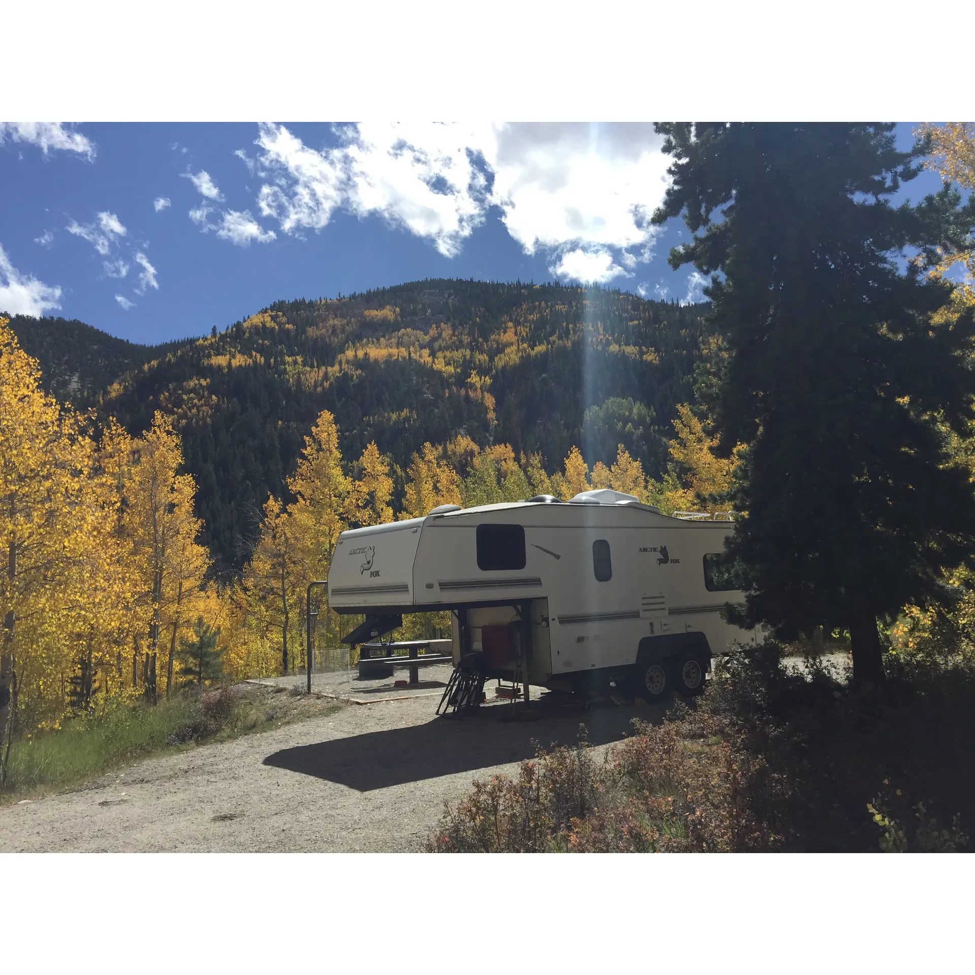 Cottonwood Lake Campground offers an immersive outdoor experience surrounded by the stunning beauty of soaring mountains, aspen groves, and a picturesque lake. Through the dedication of hospitable camp hosts, the campground is distinguished by impeccably maintained facilities that create a comfortable and delightful environment for visitors.

Guests at Cottonwood Lake Campground can choose from a variety of well-appointed sites, including private pull-through options and others that boast breathtaking panoramic views of majestic peaks such as Mt. Princeton. Each campsite is equipped with convenient amenities such as fire rings, metal picnic tables with covers, and access to water pumps and vaulted toilets with sinks, ensuring a seamless camping experience.

The campground's proximity to Cottonwood hot springs offers a slice of heaven for those seeking relaxation, while an easy walk to the lake provides opportunities for kayaking, fishing, and a refreshing swim in crystal clear waters. The area teems with good hiking trails, enhancing the allure for nature enthusiasts.

Special events and festivals in the nearby town add a wonderful surprise element for visitors who happen to time their stays accordingly, contributing to the rich experience of the area. Guests can feast on larger-than-life mountain vistas, cherish the serenity of young aspens rustling in the breeze, and indulge in the joy of disconnecting from digital distractions due to the absence of cell service.

With overwhelmingly positive testimonials and an invitation to return time and again, Cottonwood
Lake Campground emerges as a treasured destination for those looking to unwind, connect with nature, and create lasting memories in the great outdoors. Description by ChatGPT.