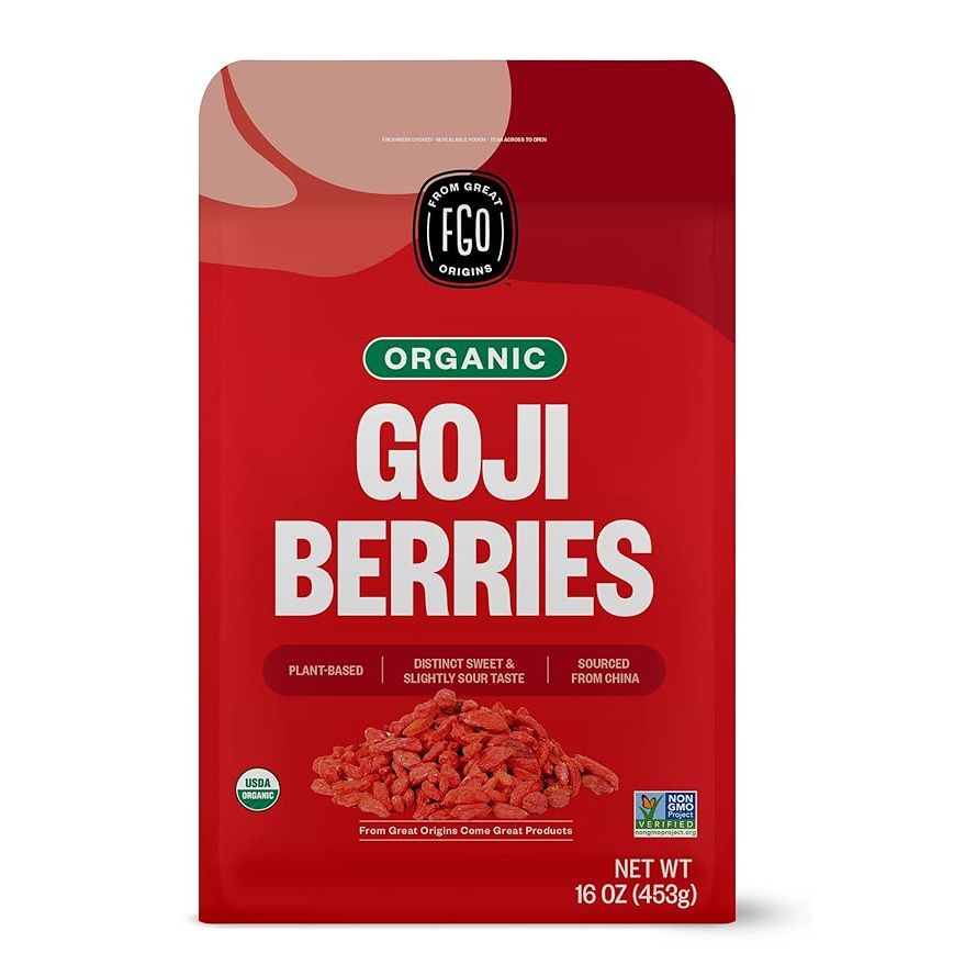 FGO Organic Goji Berries are large and chewy berries that are grown in Ningxia, China. These berries are packed with nutrients and antioxidants, making them a popular superfood choice. The 16oz pack of FGO Organic Goji Berries is perfect for snacking on the go, adding to smoothies, or incorporating into recipes.