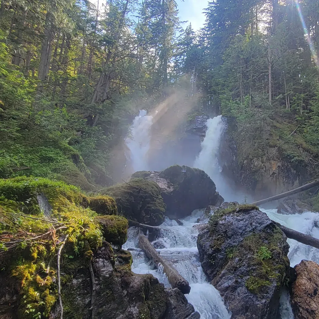 Begbie Falls Recreation Site offers a breathtaking locale for outdoor enthusiasts and travelers alike seeking the tranquility and beauty of nature without breaking the budget. With a pricing structure that's easy on the pocket at just $15 per night, visitors can enjoy the serenity and natural beauty surrounding this picturesque site.

Guests are often charmed by the personable and helpful staff, including the notable host, Matt, who has been singled out for his welcoming nature and exceptional service. This hospitable atmosphere ensures that many travelers earmark Begbie Falls as a must-visit stop on their journeys, especially those heading to Vancouver.

Situated close to the impressive Begbie Falls, the site provides ample opportunity for guests to explore the majestic falls within a kilometer's stroll from their campsite. For adventure seekers and nature lovers, there are numerous trails and climbing points nearby, offering endless outdoor activities and explorations.

Camping accommodations are amenable to RVs up to 16 feet in length, ensuring a cozy and intimate setting for your getaway. The peaceful ambience of the site is perfect for visitors to unwind and take in the picturesque setting.

Moreover, for those unexpected moments when travel plans go awry, Begbie Falls Recreation Site serves as a reliable, reservation-free haven, especially appreciated by those preferring drive-up camping convenience. Though the camp spots offer a community feel, the site's overall charm and practicality have guests looking forward to their next visit to this pleasant retreat amidst nature’s splendor. Description by ChatGPT.