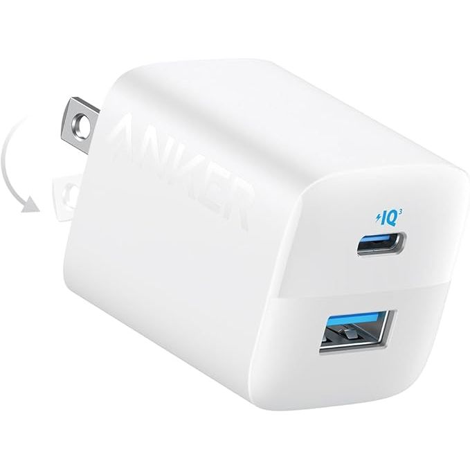 The Anker USB C Charger 33W, known as the 323 Charger, is a compact and efficient power adapter designed for a wide range of devices, including the latest iPhone models such as the iPhone 15 series, as well as the iPhone 14 and 13, and popular Android devices like the Pixel and Galaxy series.