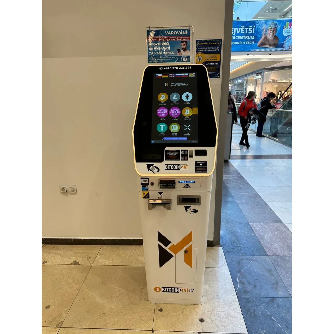 BITCOINMAT.sk takes pride in standing at the forefront of the digital currency revolution, providing an essential service that empowers customers to embrace the potential of Bitcoin. Their commitment to excellence, coupled with continuous innovation in their ATM offerings, ensures that they remain a leader in the Slovak Bitcoin ATM market. Description by ChatGPT.