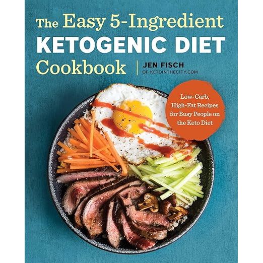 Embark on a stress-free culinary journey with The Easy 5-Ingredient Ketogenic Diet Cookbook penned by the celebrated keto connoisseur, Jen Fisch. Master the art of low-carb, high-fat meal preparation with an array of mouthwatering recipes, tailor-made for the bustling individual keen on sustaining a ketogenic lifestyle.