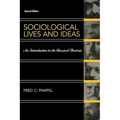 "Sociological Lives and Ideas" by Fred Pampel is a comprehensive introduction to sociology that explores key sociological theories and thinkers. The book provides an in-depth examination of how sociologists have shaped the field and influenced societal understandings of social issues.