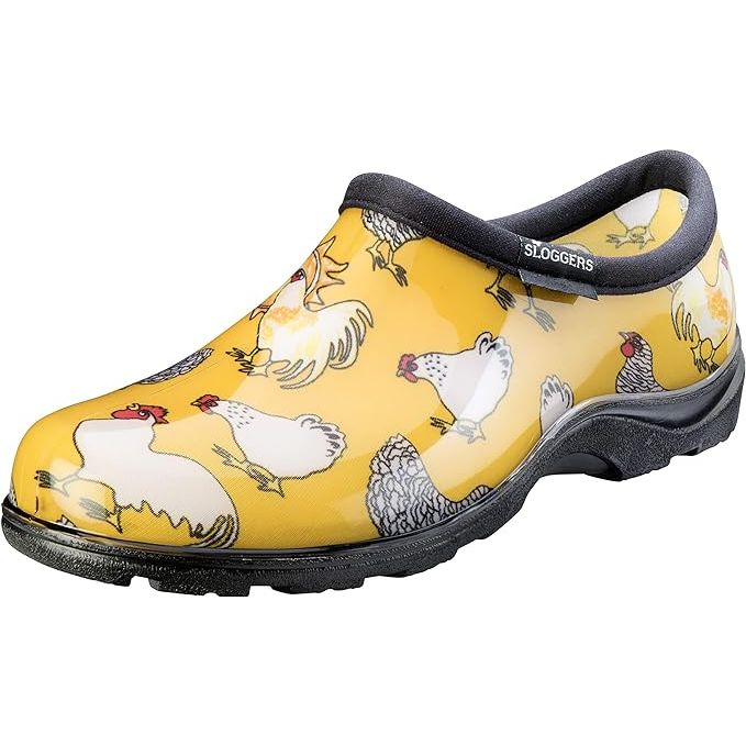 The Sloggers Waterproof Garden Shoe for Women is a highly durable and versatile clog that is perfect for outdoor activities such as gardening and rainy day errands. These slip-on shoes feature a waterproof design that keeps your feet dry and protected from moisture.