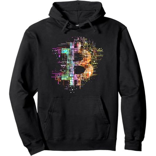 Bitcoin Logo Crypto Trader Investor Cryptocurrency BTC Pullover Hoodie image