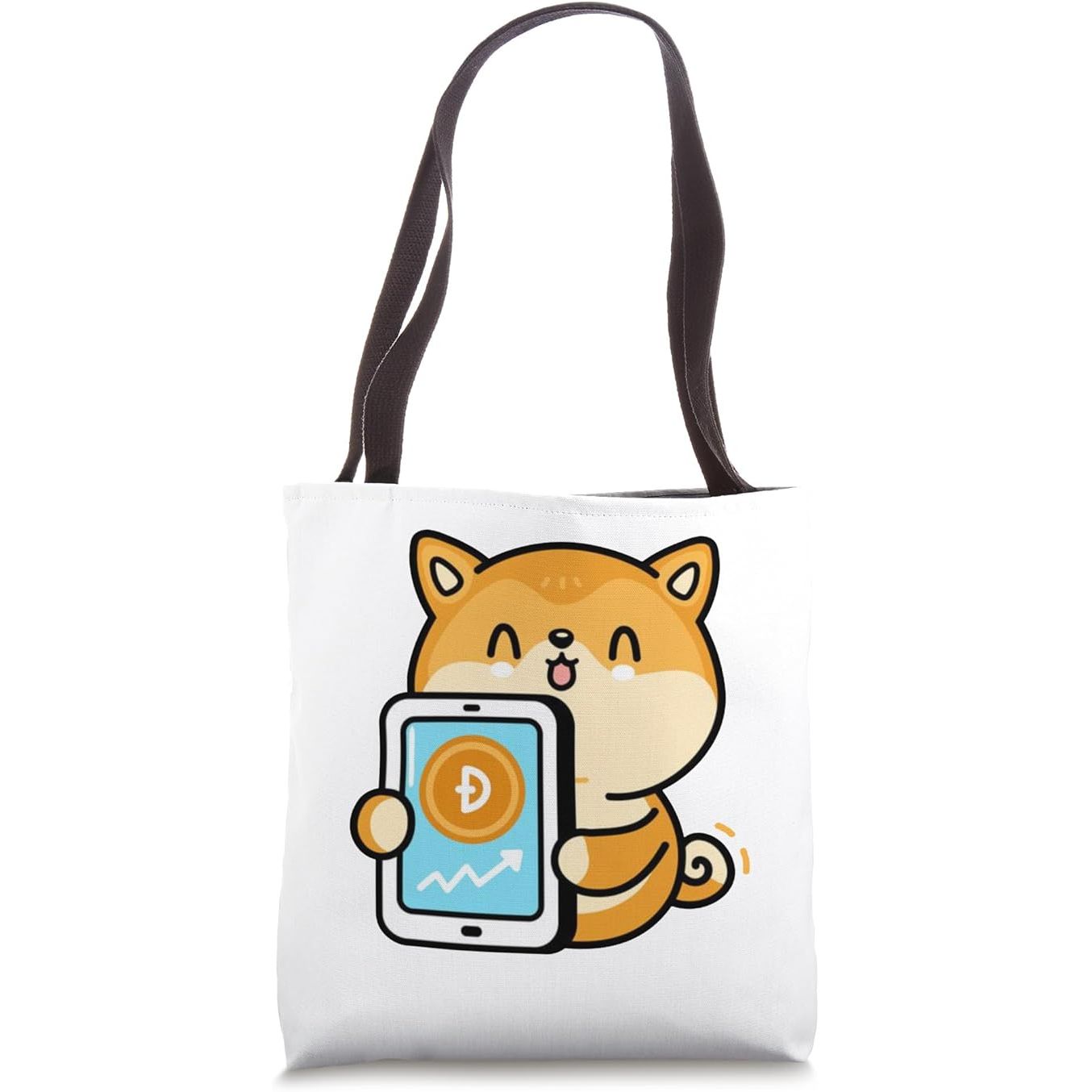 Dogecoin Inu Shiba Miner Trader Investor Digital Currency Tote Bag image