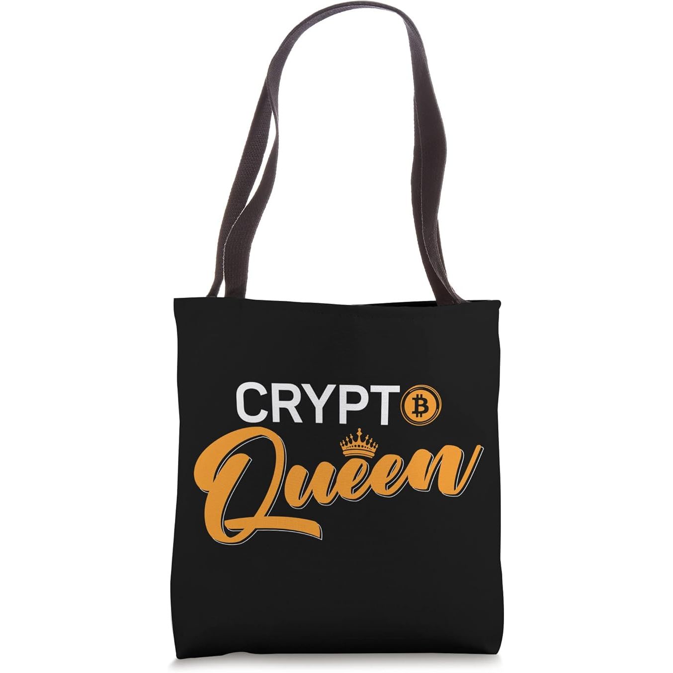 Bitcoin Crypto Crypto Queen Tote Bag image