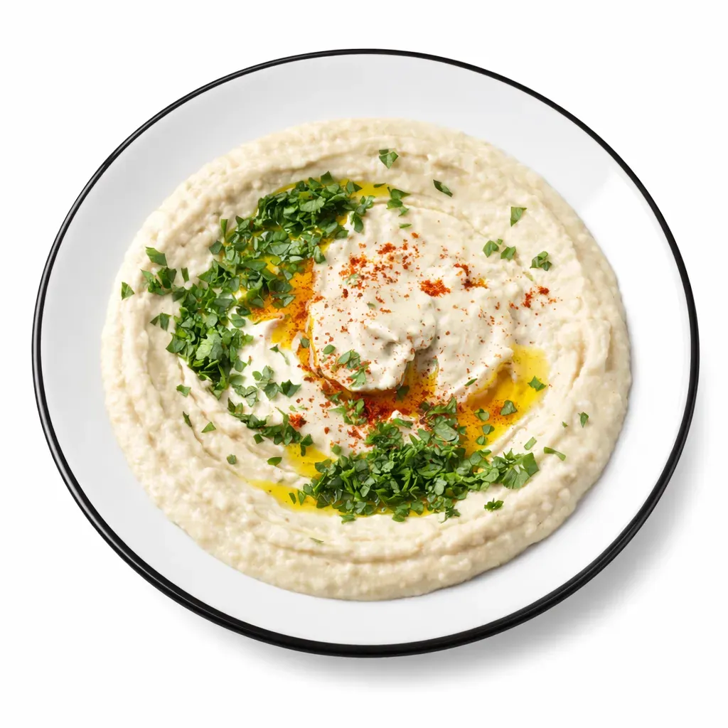 Experience the rich, creamy delights of Middle Eastern cuisine with this authentic homemade hummus recipe. Its silky texture and vibrant flavors make it a perfect dip or appetizer, suited for any occasion.