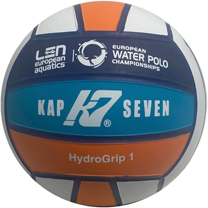 The KAP7 2024 LEN Water Polo Ball is a high-quality ball specifically designed for water polo players. It is approved by the LEN (Ligue Européenne de Natation) for use in official matches and tournaments. The size 1 ball is the smallest size available and is typically used by younger players or for training purposes.