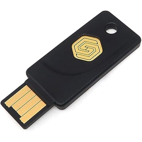 The GoTrust Idem Key - A is a multiprotocol, FIDO2 L2 certified security key, offering two-factor authentication. It's IP68 water-resistant, surviving submersion up to 1.5 meters for 30 minutes. This key combines USB-A and NFC technology for secure authentication across multiple devices.