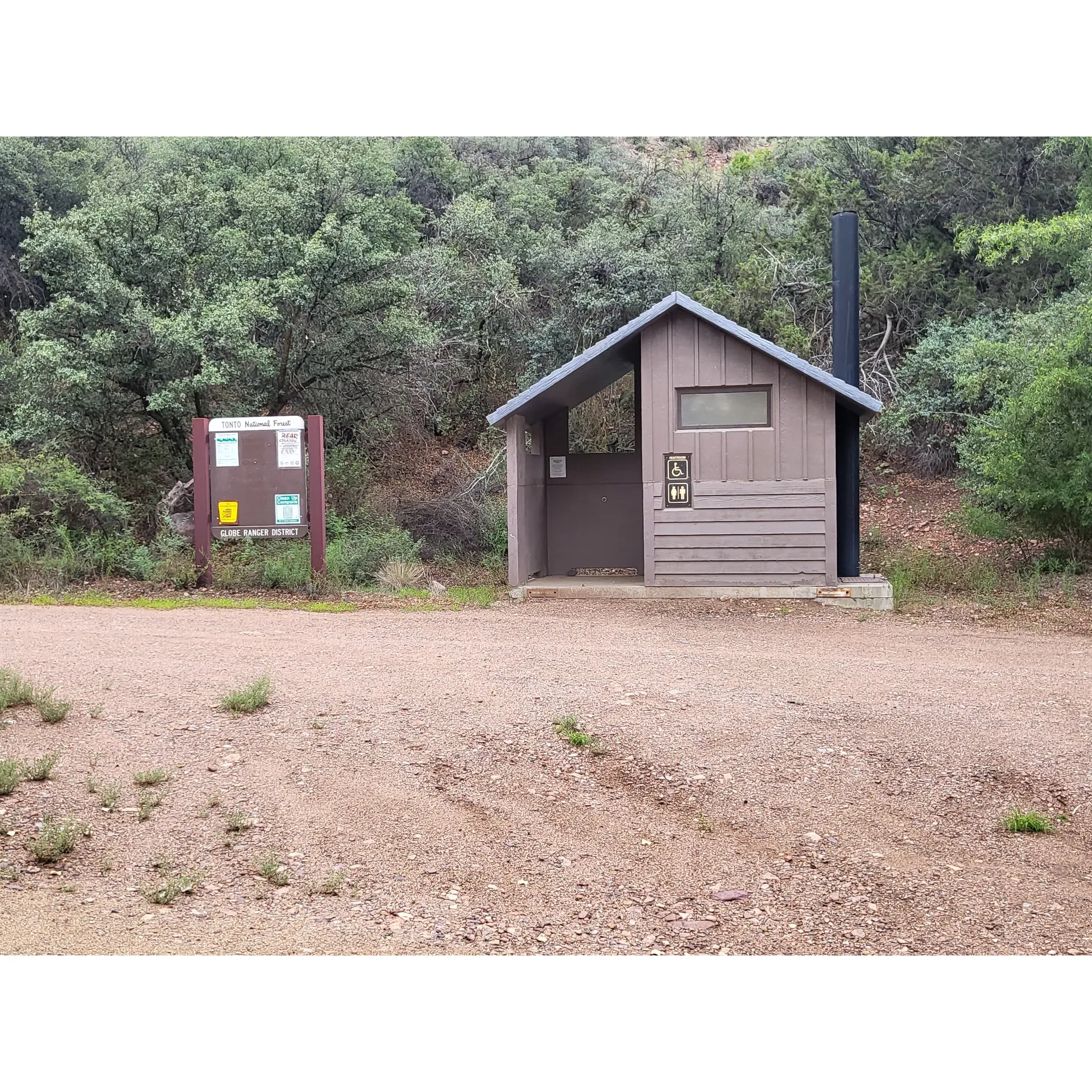 Jones Water Campground is the ultimate woodland retreat for nature lovers and those who appreciate the great outdoors, offering an intimate camping experience amidst lush greenery. Ideal for the more adventurous campers with tents and pop-up setups, this compact and cozy campsite provides well-maintained amenities including spotless restrooms and thoughtfully positioned concrete benches and fire pits at each camping spot. With its convenient location just 20 minutes north of the energetic city of Glob, campers can enjoy the tranquility of dense woodland while being a short drive from urban activities.

Despite its proximity to the highway, many visitors take solace in the peaceful ambiance and the easy access that this location offers. It's a sanctuary for travelers looking to immerize themselves in nature without straying too far from the beaten path. The free camping policy is especially enticing for those on a budget or for anyone who spontaneously decides to stay and enjoy the scenery a little longer.

The campsites, noted for their generous distribution ensuring privacy and personal space, are enveloped in pleasant shade, providing relief and a cool respite during sun-drenched days. Even though vehicle parking is designed for minimal intrusion, it remains accessible for most SUVs and pickups, ensuring that all campers have a comfortable spot to settle in.

Jones Water Campground encourages sustainable and responsible camping practices, with guests being reminded to leave no trace and respect the surrounding wilderness. The area offers an opportunity for guests to engage in serene contemplation, unwind with a daytime picnic, or embark on a journey of discovery as the seasons transition, all without the requirement of a fee.

As the area blossoms in the summer and the chill of the night gives way to the warmth of the season, many return to enjoy extended stays, finding themselves part of a like-minded community that treasures both the stillness and the spirited life of the forest. The joy of simplicity, the unforgettable sight of local wildlife, and the overall serenity of Jones Water Campground come together to create not just a getaway, but an experience that resonates with the soul and lingers long after the journey home. Description by ChatGPT.