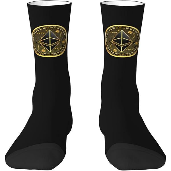 The Bandeira da Ethereum Comfortable Performance Style Adult Athletic Socks are designed for adults and made from a comfortable, high-performance material suitable for various athletic activities, such as running, hiking, or working out at the gym.
The design features the Ethereum flag, giving them a unique and stylish appearance.