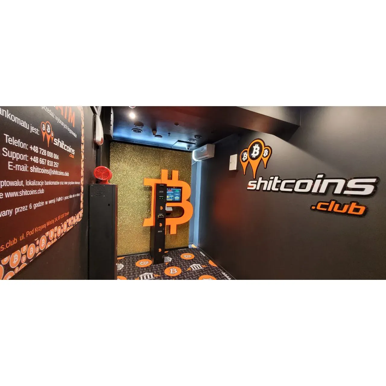 Shitcoins.club is an innovative Bitcoin ATM service provider enhancing the cryptocurrency landscape with its user-friendly and accessible machines. Understanding the evolving needs of the crypto community, Shitcoins.club offers a seamless transaction experience for those wanting to exchange their digital assets efficiently and with ease. Catering to a broad audience, these ATMs have been commendably implemented in various locations, enabling users to engage with the growing trend of cryptocurrencies without the hassle.

Customers appreciate the sense of security and privacy afforded by Shitcoins.club's ATMs, knowing that their transactions preserve anonymity in alignment with legal provisions. This respect for customer preferences is coupled with competitive rates, making the service both attractive and financially savvy.

In an effort to forge a more eco-friendly approach to cryptocurrency transactions, Shitcoins.club has ingeniously incorporated promotional strategies that incentivize customers to transact with cash. This includes offering appealing bonuses or dropping commission fees to as low as 0%, encouraging the circulation of cash through their machines and benefiting both the user and the environment.

Transparency and honesty are pillars of the Shitcoins.club's service ethos, providing confidence to regular investors who value straightforward dealings and clear-cut compliance with regulatory standards. The provision of options such as USDT on TRX demonstrates an understanding of the nuances within the cryptocurrency sphere.

For those tired of convoluted registration processes and invasive data collection, Shitcoins.club's ATMs are a welcome respite. Operating without the need for account creation or the gathering of cookies, these ATMs stand out by prioritizing customer convenience and privacy. This focus on delivering a frictionless service, combined with a forward-thinking approach to ATM design and operations, positions Shitcoins.club as an excellent choice for modern crypto users seeking reliability, discretion, and ease of use in their digital currency exchanges. Description by ChatGPT.