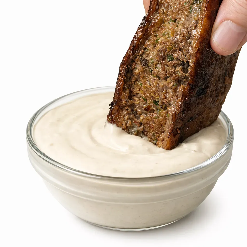 A simple and flavorful tahini sauce that enhances any meal, ideal for serving with appetizers or main courses.