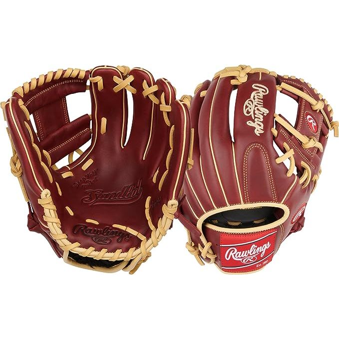 The Rawlings SANDLOT baseball glove is designed for players looking for a classic, timeless look with modern features. This glove comes in sizes ranging from 11.5" to 12.75", making it suitable for players of all ages and positions.