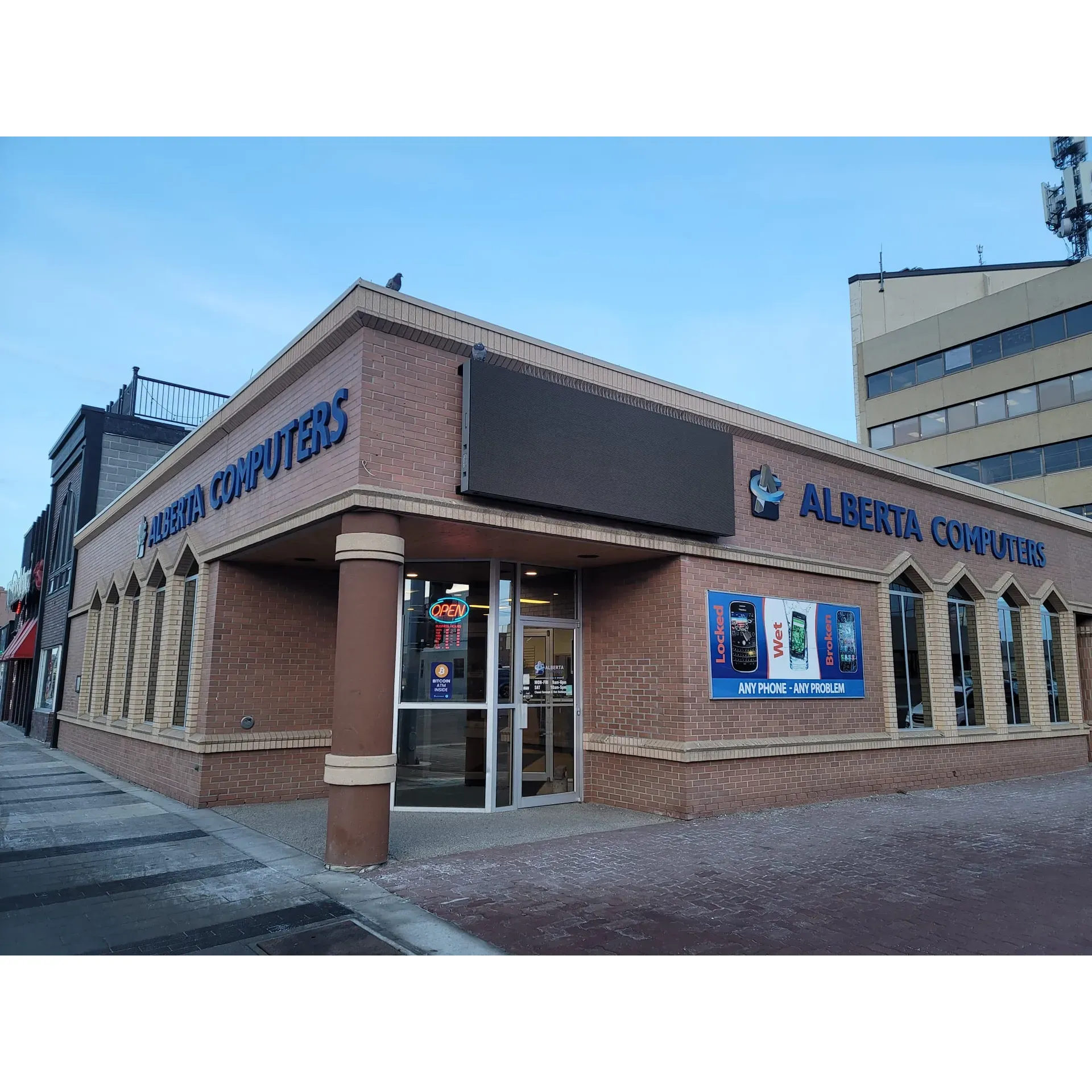 BitNational Bitcoin ATM - Alberta Computers is a popular Bitcoin ATM located at 9902 100 Ave., Grande Prairie, AB T8V 0T9, Canada. The ATM offers a convenient and secure way for individuals to buy and sell Bitcoin using cash. With its easy-to-use interface, users can quickly and easily complete transactions without the need for complicated registration or identification processes.

This Bitcoin ATM is operated by BitNational, a leading cryptocurrency service provider in Canada. The company is known for its extensive network of ATMs located across the country, providing easy access to Bitcoin and other cryptocurrencies. The ATM at Alberta Computers is open 24/7, allowing users to buy or sell Bitcoin at any time of the day or night.

Customers can visit BitNational Bitcoin ATM - Alberta Computers to exchange their Canadian dollars for Bitcoin or cash out their Bitcoin for Canadian dollars. The ATM offers competitive exchange rates and low transaction fees, making it a popular choice for those looking to enter or exit the world of cryptocurrency. With its convenient location in Grande Prairie, Alberta, this Bitcoin ATM is a valuable resource for both experienced traders and newcomers to the crypto space. Description by ChatGPT.