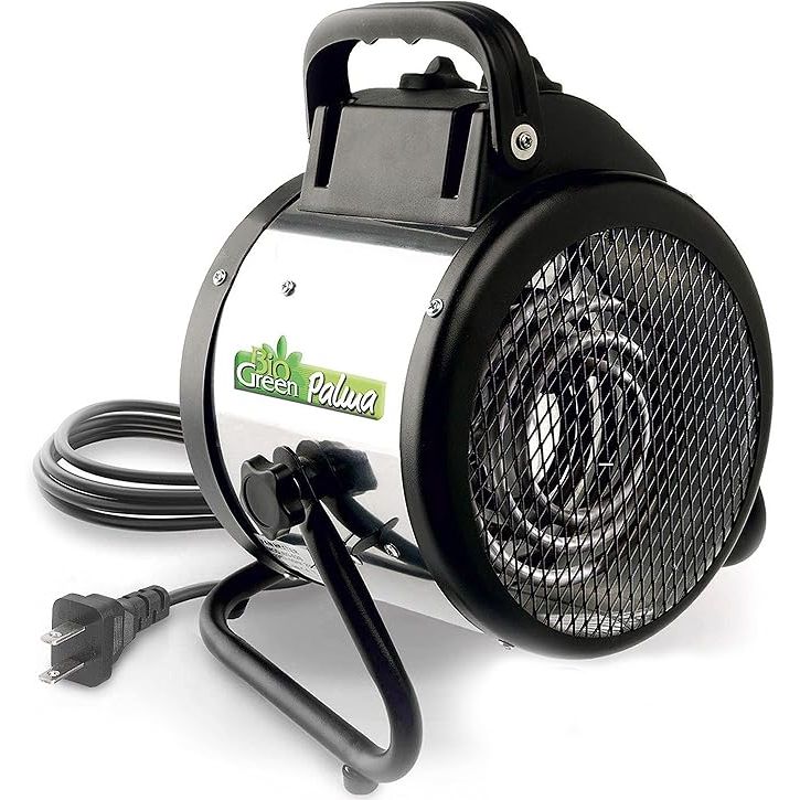Stay warm and keep your plants thriving with this floor-standing greenhouse heater. With a heating output of 1500w/5118 BTU, this unit will easily heat up a greenhouse with an area of 120 sqft, depending on the insulation level.