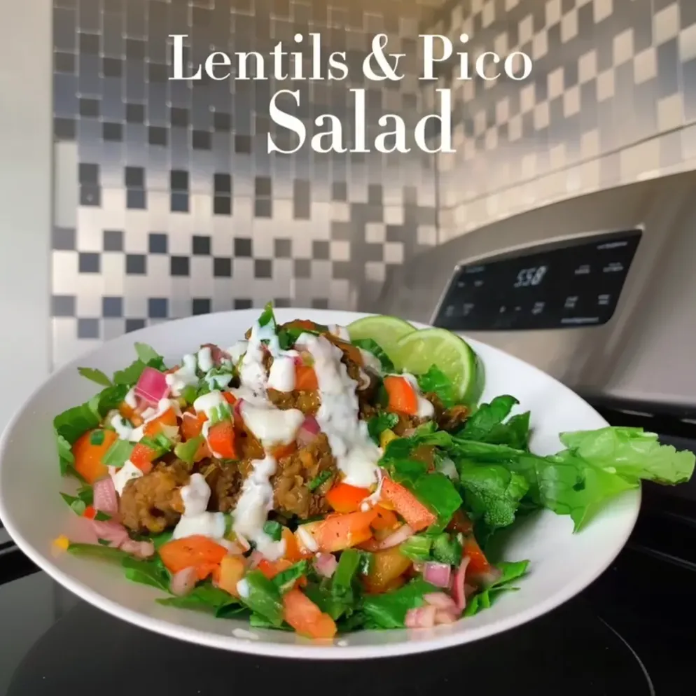 This Lentil Salad offers a refreshing and hearty alternative to meat, featuring perfectly cooked lentils blended with a selection of spices and a tangy yogurt sauce. Its nutritious components make it ideal for those on a fasting journey or anyone looking for a healthy meal.