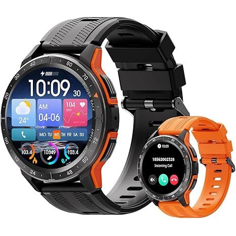 The smartwatch for men and women is a versatile device that allows you to make and receive calls directly from your wrist. It features an impressive 35-day battery life, providing greater convenience and practicality for the user.