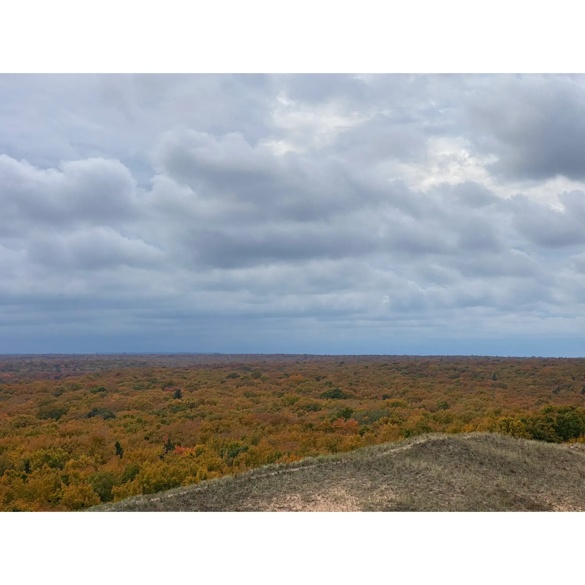 Masse Homestead Campground is a splendid outdoor retreat for adventurers seeking an intimate camping experience with stunning backcountry views, particularly during the fall when the colors are at their peak. Its prime location offers direct access to majestic dunes, making it a haven for those eager to explore the natural landscape's elevation. The panoramic vistas atop the dunes are a true reward for campers who are willing to brave the steep trails for a remarkable visual feast.

The campground itself is a serene and flat landscape, ideal for setting up a tent and enjoying the simplicity of outdoor living. Equipped with newly installed open pit toilets and bear boxes for secure food storage, campers can relax and enjoy their surroundings with a sense of comfort and safety. Only 5 miles from the Grand Sable Visitor Center, it serves as a convenient stop for thru-hikers trekking across the area.

The campground encourages visitors to travel light and smart, providing advice to explore the towering dunes without the burden of a full pack. This way, hikers can conserve energy and fully immercate themselves in the enjoyable climb to the group campsite or even further vantage points. The adventurous souls guided by the urge to witness wildlife in its natural habitat might be lucky enough to spot a bear roaming the dunes, a testament to the area's raw and unfiltered beauty.

While the campground does not have direct water access, it is strategically positioned between two bodies of water—making it a strategic stopping point for campers to refill their supplies and continue their exploration. Masse Homestead Campground is a destination for those who appreciate the earth's natural offerings and are looking for a peaceful yet exhilarating outdoor experience. Description by ChatGPT.