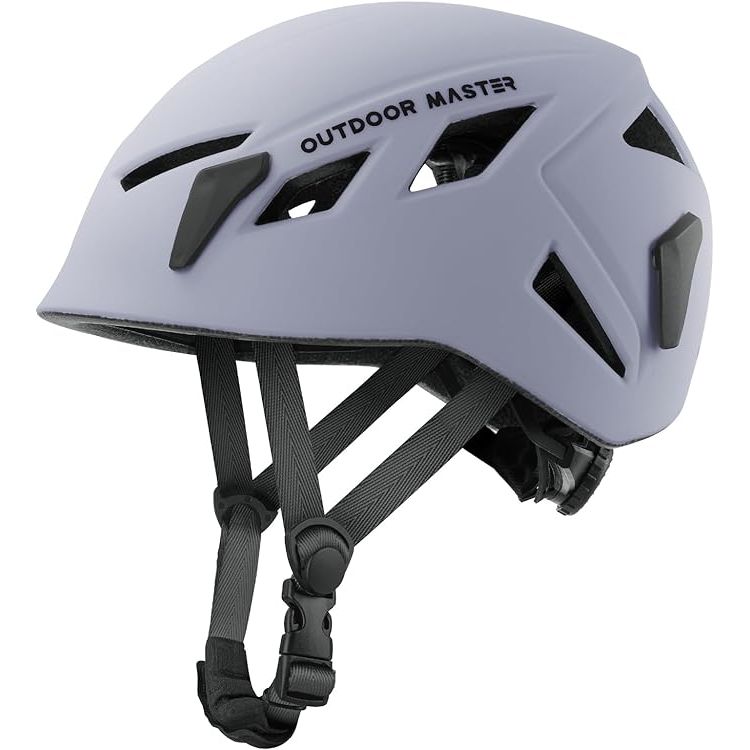 The OutdoorMaster Rock Climbing Helmet is designed for adult climbers, mountaineers, arborists, hikers, cave explorers, search and rescue personnel, and tree climbers. It is a versatile helmet that provides protection and safety during various outdoor activities.