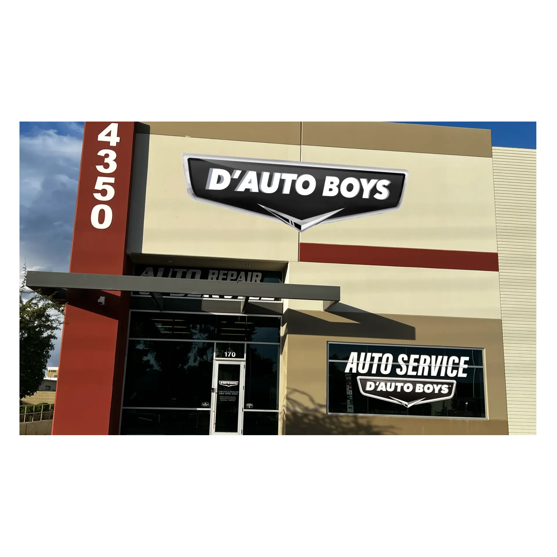 D'Auto Boys emerges as a highly recommended and esteemed automotive service provider, renowned for their exceptional customer care and professional workmanship. With a history of catering to both individual car owners and managing a fleet of cargo vans, the shop has built a reputation for delivering outstanding service and reliable repairs. The talented team, which includes the commendable Carlos and Sussy, has consistently impressed customers with their prompt diagnostics, transparent communication, and their dedication to offering a wide range of options to suit every client's needs. 

The skilled mechanics at D'Auto Boys take pride in ensuring that every client is well-informed, showing and explaining every detail of the vehicle's condition, and providing solutions tailored to each situation. The focus on honesty and integrity is particularly appreciated among the clientele, with female customers highlighting the trustworthy environment free from unnecessary upselling. 

Beyond automotive expertise, D'Auto Boys is known for its welcoming and well-maintained facility. The meticulously kept premises, including immaculate restrooms, reflect the company's commitment to excellence in every aspect of their operation. As a trusted establishment, they've become the go-to for many satisfied customers seeking affordability, fairness, and convenience for all their automotive needs.

Whether preparing for a long road trip or handling routine maintenance, D'Auto Boys delivers peace of mind through their comprehensive vehicle inspections and full suite of servicing. Their ability to mix technical prowess with personable customer relations solidifies their reputation as one of the premier mechanic shops in town, where recommendations and repeat business signify the quality of experience provided. Description by ChatGPT.