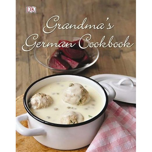 Grandma's German Cookbook is a collection of classic German recipes passed down through generations and compiled by authors Birgit Hamm and Linn Schmidt. The cookbook features over 100 authentic dishes that capture the flavors of traditional German cuisine. From hearty stews and sausages to delectable desserts and pastries, this cookbook offers a wide range of recipes that showcase the diversity of German culinary traditions.

Each recipe in Grandma's German Cookbook is accompanied by beautiful photographs and easy-to-follow instructions, making it a great resource for both experienced and novice cooks looking to explore the tastes of Germany. Whether you are looking to recreate a beloved family recipe or simply discover the rich flavors of German cooking, this cookbook is a great addition to any kitchen. With its emphasis on using fresh, high-quality ingredients and traditional cooking techniques, Grandma's German Cookbook offers a taste of authentic German cuisine that is sure to delight food enthusiasts of all backgrounds. Description by ChatGPT.