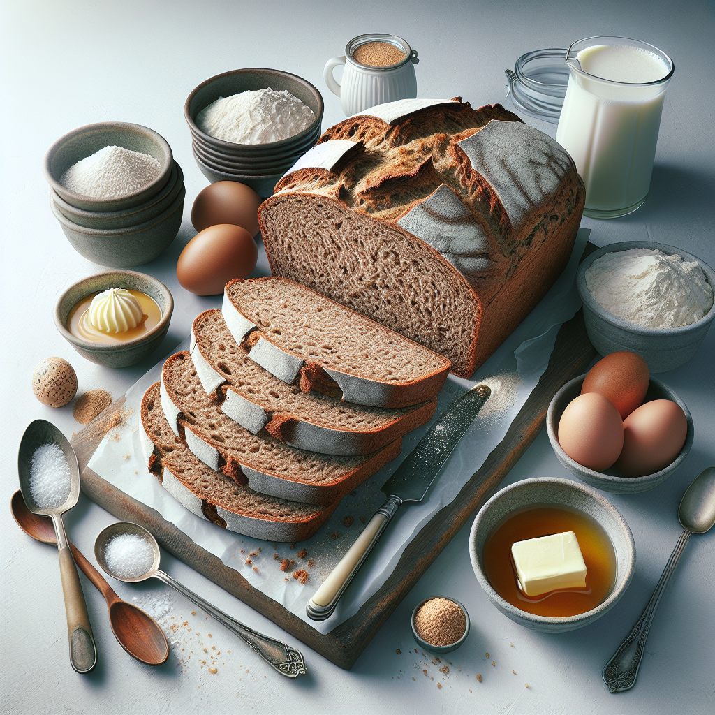 Wheaten bread, also known as brown soda bread, is a traditional Irish staple. This wholesome bread is made with wholemeal wheat flour, which lends it a characteristic nutty flavor and dense texture. Additionally, the use of baking soda as a leavening agent, rather than yeast, makes for a quick bread that's easy to prepare and bake.