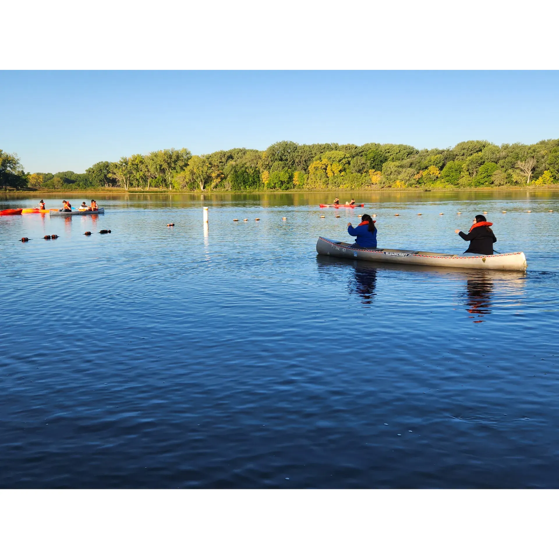 Big Sioux Rec Area Campground emerges as a jewel among outdoor retreats, providing a plethora of activities for nature enthusiasts and families alike. Visitors can engage in a serene escape by spending multiple nights at the renowned Eagle View campground, where the comforts of home meet the tranquility of nature. The campground offers an array of amenities, including numerous camper hook-ups across two distinct locations, ensuring a convenient and comfortable stay for all.

One of the main attractions is the extensive network of newly improved cement bike trails, perfect for exploring the picturesque surroundings. The bike trails lead adventurers through lush landscapes, providing an ideal way to get close to nature while staying active. For those who prefer a more relaxed pace, the tranquil lake presents an invitation to float lazily on its calm waters, enjoying the beauty of the outdoors from a different perspective.

Anglers both novice and experienced will be delighted by the three well-stocked ponds, teeming with fish, promising a satisfying and productive day spent in one of the individual picnic areas. Each picnic spot is thoughtfully equipped for grilling, making it easy to savor a meal surrounded by the lake's natural splendor.

Families will appreciate the playground that promises to captivate the little ones with fun and adventure. When it's time to cool off, the large and picturesque swimming area awaits, complete with a shower area and changing facilities that underscore the campground's commitment to cleanliness and comfort.

Cleanliness extends to the large bathrooms, meticulously maintained for guests' convenience. Campground updates and enhancements are continuously made, ensuring that each visit is better than the last, with modern facilities such as nice restrooms and short showers catering to campers' needs.

The inviting atmosphere is further elevated by the cheerful and welcoming office staff, who are ready to assist, making visitors feel appreciated and ensuring a memorable experience. The campground's charm is amplified by its proximity to a small town ambiance, providing guests with the best of both worlds—a rural oasis with nearby urban comforts.

Big Sioux Rec Area Campirror's dynamic experience is validated through the heartfelt endorsements of seasoned campers. It is a destination where good friends gather to create lasting memories, marked by good times and the promise of a relaxing retreat into the great outdoors. With an unwavering commitment to excellence, the campground not only meets expectations but exceeds them, earning itself a resounding 10-star acclaim from its satisfied visitors. Description by ChatGPT.