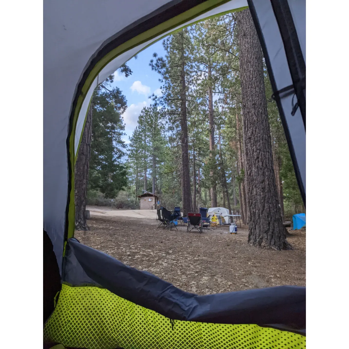 Stone Creek Campground offers a serene retreat for outdoor enthusiasts, with spacious and well-maintained sites that provide privacy and a feeling of seclusion despite the camp being fully booked at times. Visitors have the luxury of choosing their perfect spot from the array of sites available, with some located slightly below the parking spots for an added sense of solitude away from the road.

This campground boasts clean and easily accessible pit toilets, praised for their upkeep, and potable water taps conveniently scattered across the site for guest comfort. While the campground doesn't offer showers on-site, the partnership with nearby Idyllwild Campground ensures that guests can still enjoy a refreshing shower after a long hike with a short drive.

The hospitable campground host and friendly rangers enhance the experience, providing assistance and ensuring that guests have a memorable stay. Anglers may find delight in the proximity of lakes, although one should be prepared for short drives to approved fishing locations. Furthermore, the campground's tree-rich environment is ideal for hammock enthusiasts, and the cool evenings offer a respective refuge from the daytime heat, perfect for stargazing and connecting with nature.

Stone Creek Campground presents an idyllic mountain escape close enough to the charming town of Idyllwild for a quick jaunt yet secluded enough to bask in the tranquility of the wilderness. Whether looking for a peaceful mid-week solitude or an adventurous weekend getaway, this campground caters to various tastes, promising a delightful experience filled with natural beauty, clean facilities, and the perfect balance of remoteness and convenience. Description by ChatGPT.