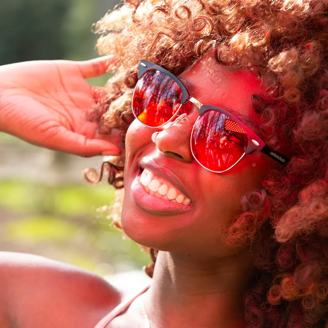 Comprehensive Light Blocking: 
Engineered to filter out 99.8% of harmful blue and green light within the 400-570 nm range, these glasses effectively reduce melatonin suppression, promoting better sleep and overall well-being. 