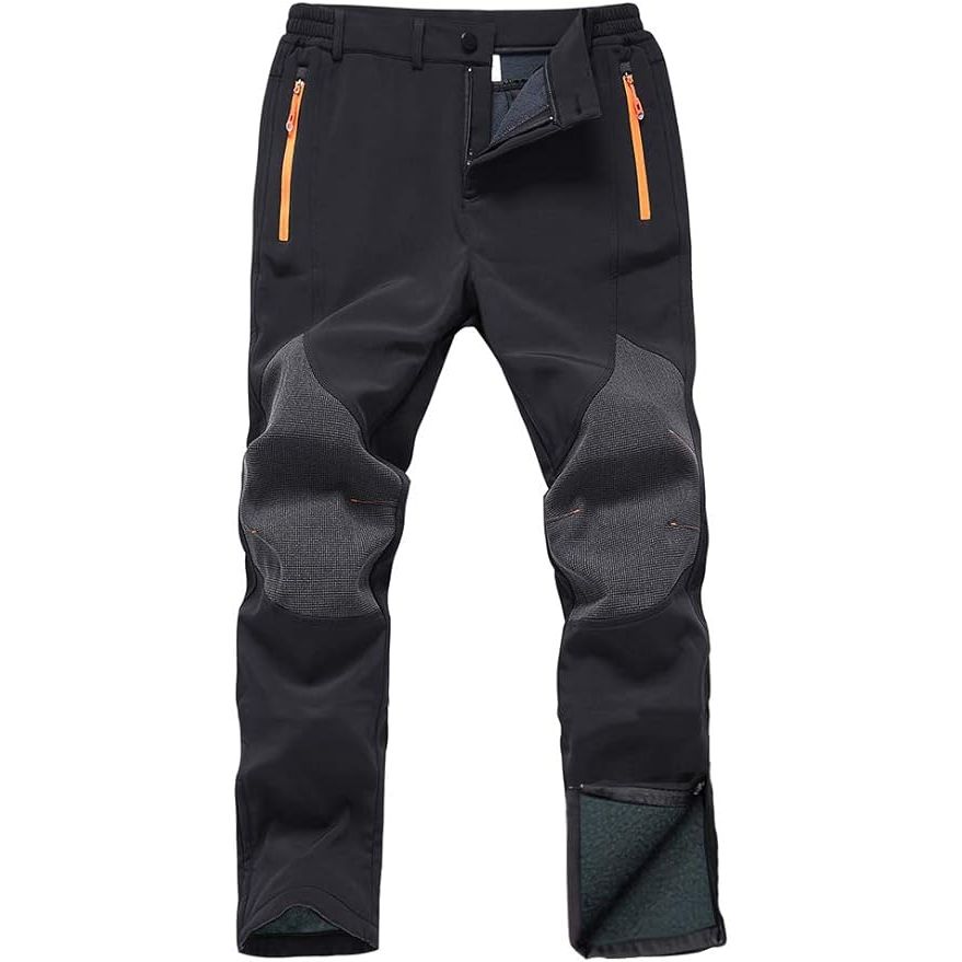 The Gash Hao Men's Snow Ski Waterproof Softshell Snowboard Pants are designed for outdoor activities such as skiing, snowboarding, hiking, and other winter sports. These pants are made with a waterproof and windproof softshell material to keep you dry and warm in cold and wet conditions.