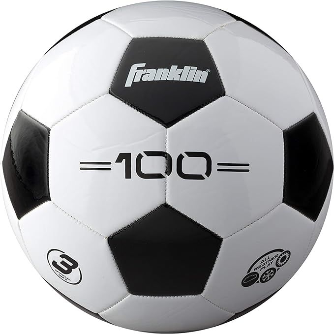 Franklin Sports offers a wide range of soccer balls suitable for both youth and adult players. The available sizes include size 3, size 4, and size 5 soccer balls, catering to players of different age groups and skill levels. These soccer balls are available in both black and white color options.