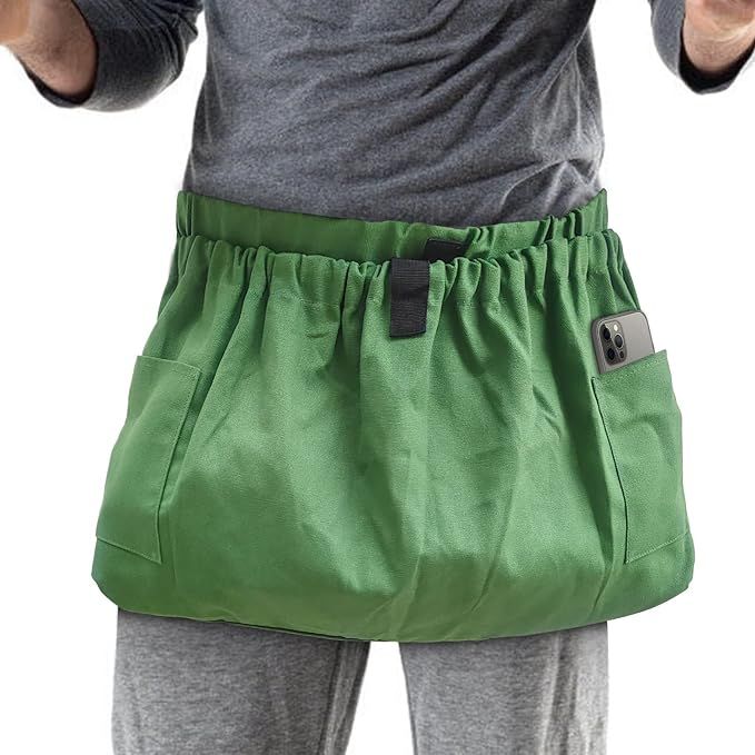 A gardening apron with pockets is a practical and convenient accessory for gardeners of all skill levels. This apron is designed with multiple pockets to hold tools, seeds, and small gardening essentials, making it easy to carry everything you need while working in the garden.