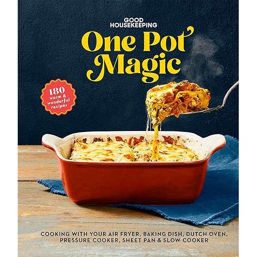 Unleash the allure of effortless gastronomy with Good Housekeeping's One-Pot Magic: 180 Warm & Wonderful Recipes, curated by none other than the esteemed Kate Merker, the brand's venerated food and nutrition virtuoso.